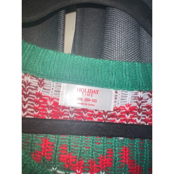 Ugly Christmas Sweater Xmas Size 2XL Cat NWT - Picture 2 of 3